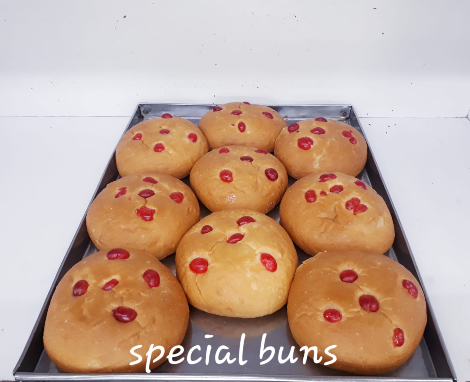 Special Cherry Bun